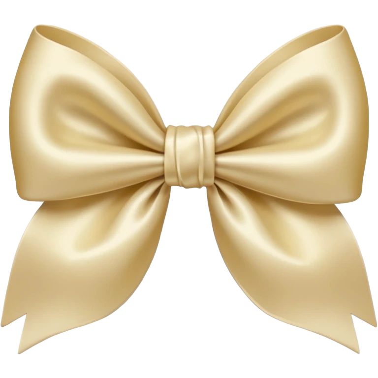 bow in color #E1D7CE emoji
