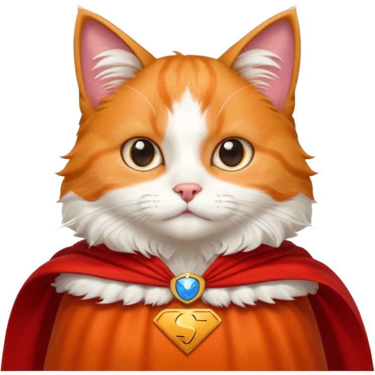 Super cat emoji