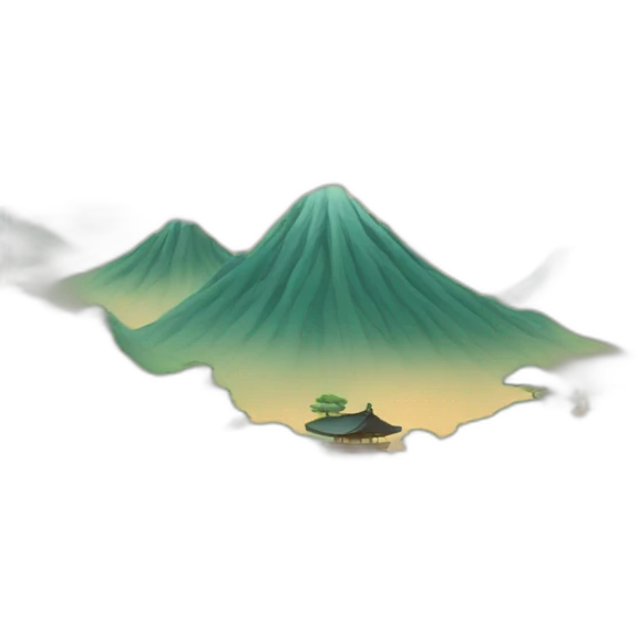 Paysage japonais emoji