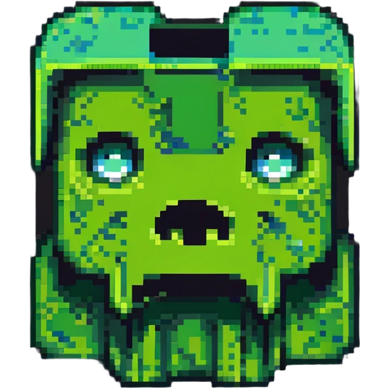 minecraft creeper face emoji