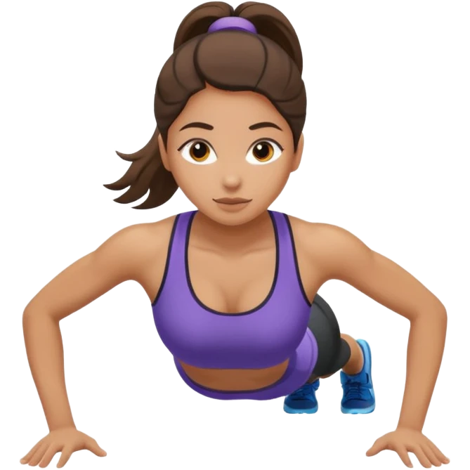 girl doing pump emoji