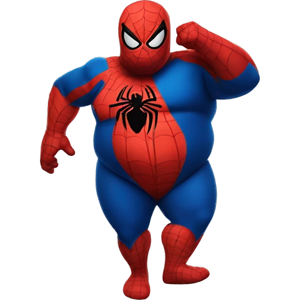 Fat Spider-Man emoji