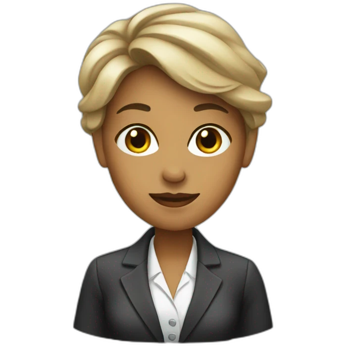 woman in business suit emoji