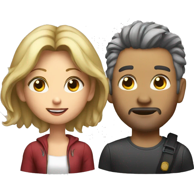 silvia and klaus saving money emoji