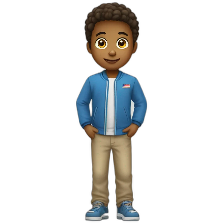 Un garçon sur un garçon  emoji