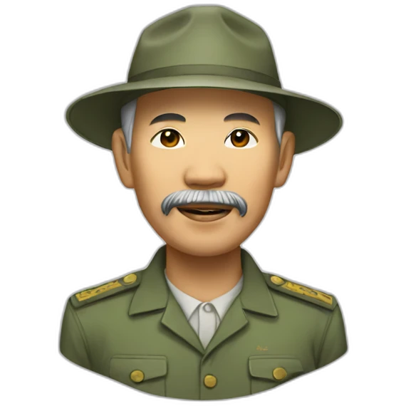 ho chi minh person emoji