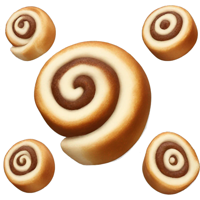 Cinnamon roll emoji