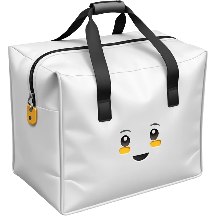 white Thermal Delivery Bags emoji