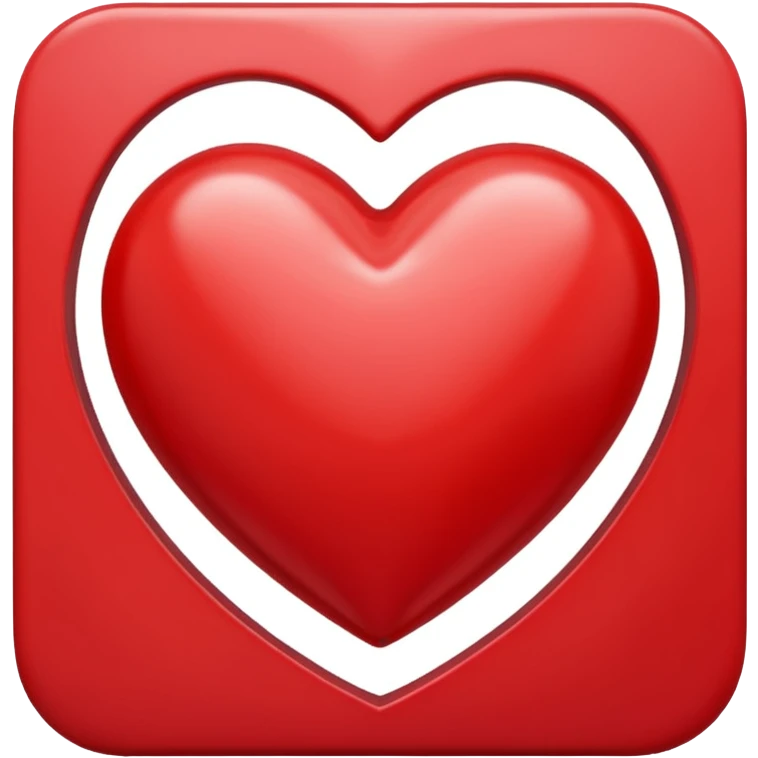  Red J initial in read heart emoji