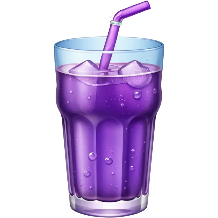 Make a grape soda emoji