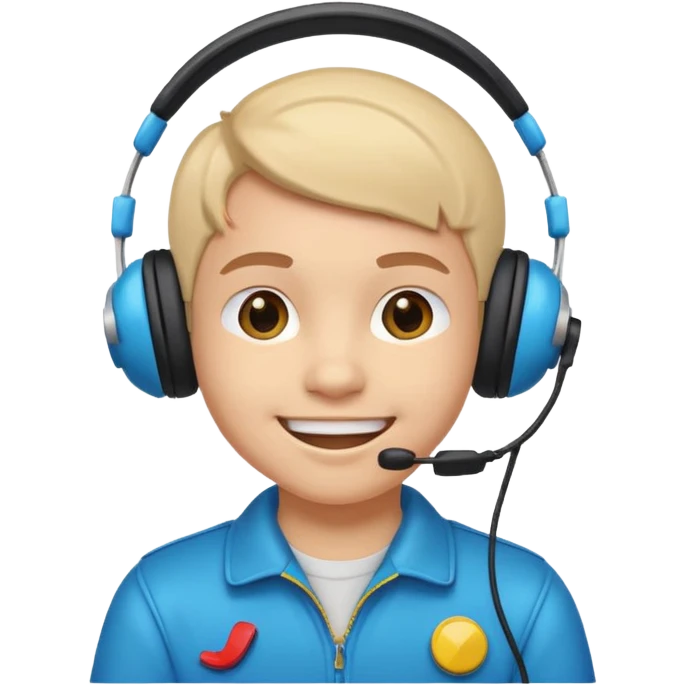 Retro Arcade Kid emoji