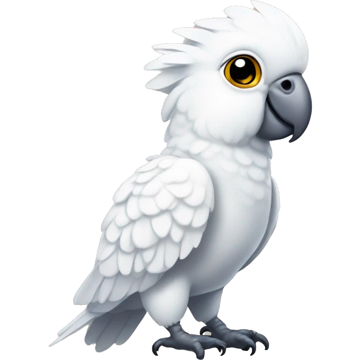 Baby cockatoo emoji