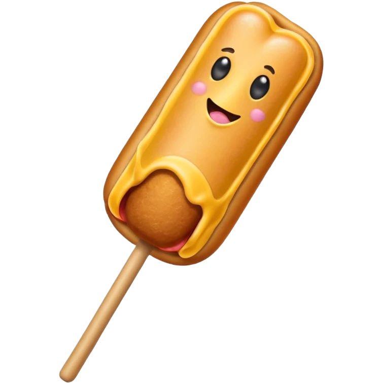 corn dog  emoji