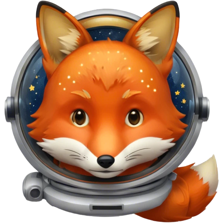 fox in space emoji