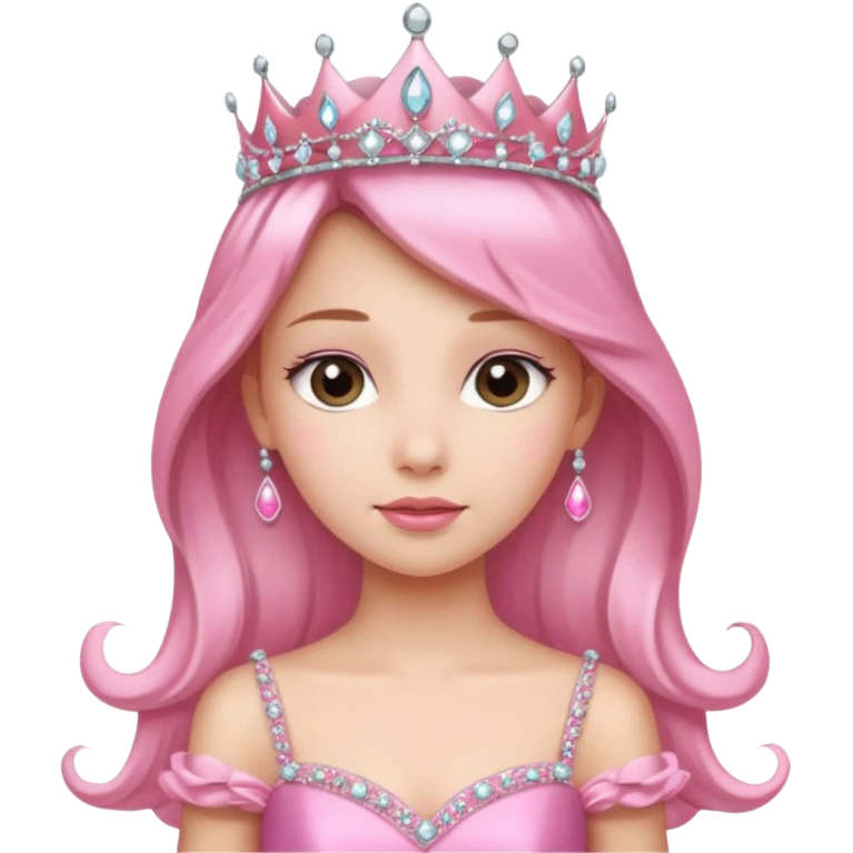 pink princess things emoji