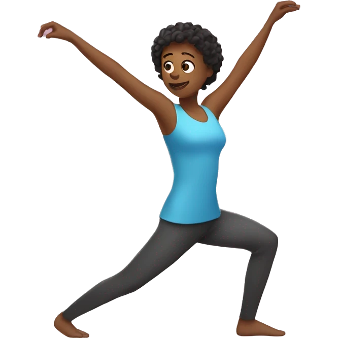 stretching person emoji