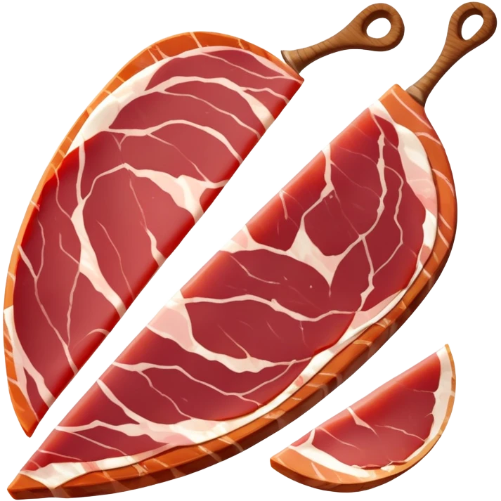 Iberian ham, Spanish jamón ibérico emoji
