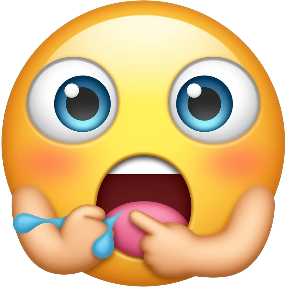 This same emojis.com, naked with big boobs, sitting with legs com spread apart wide open, and touching her hairy vagina and having an orgasm logo emoji