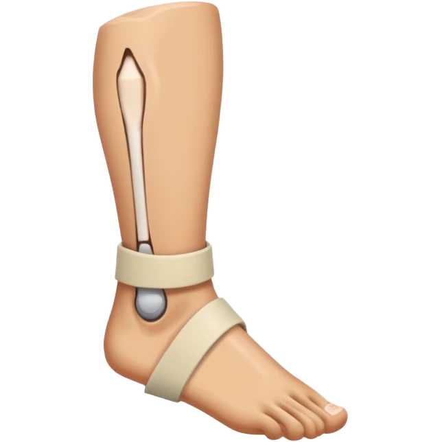 broken ankle  emoji
