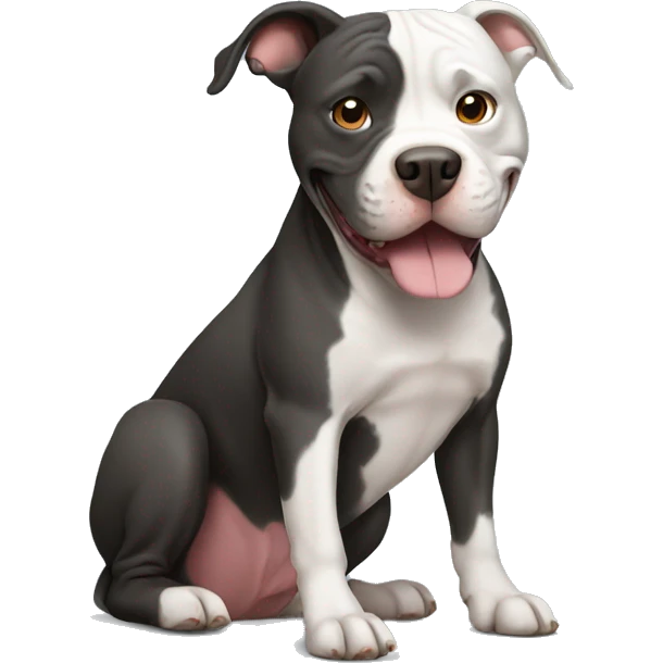 Pitbull dog emoji