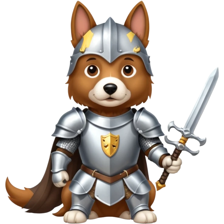 dog knight emoji