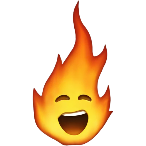 Photos on fire emoji