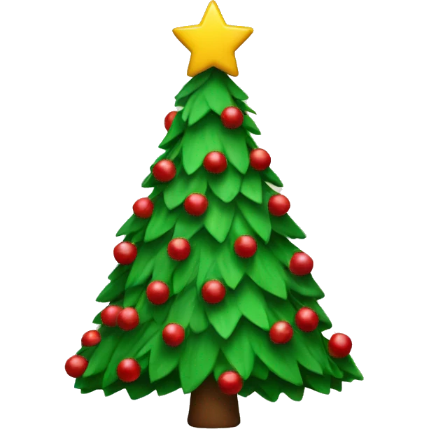 Pi k Christmas tree  emoji