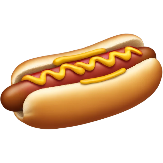Hot dog wearing a hot dog costume emoji