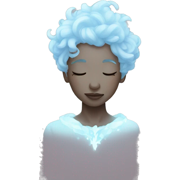 Loving, Glowing,Delicate, Ethereal emoji