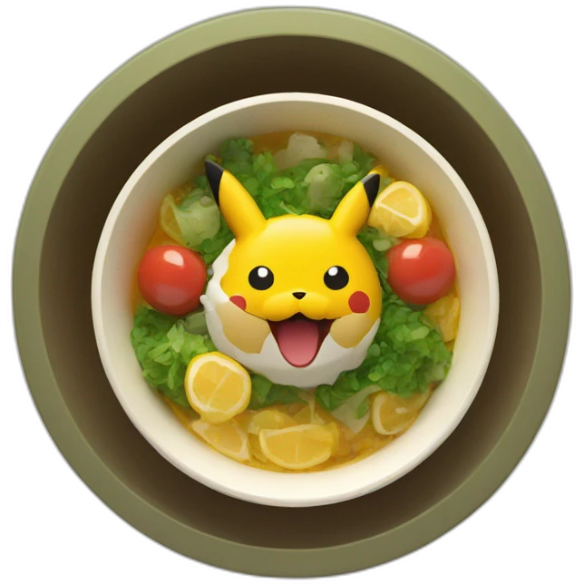 pokebowl upper view emoji