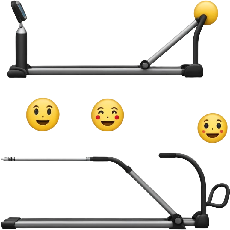 Erstelle eine Sammlung von Emojis, die verschiedene Fitness-Typen darstellen, während sie jeweils eine Übung ausführen oder pumpen. Jedes Emoji sollte dynamisch und ausdrucksstark sein und zusätzlich lustige Grimassen oder Gesichtsausdrücke zeigen. emoji