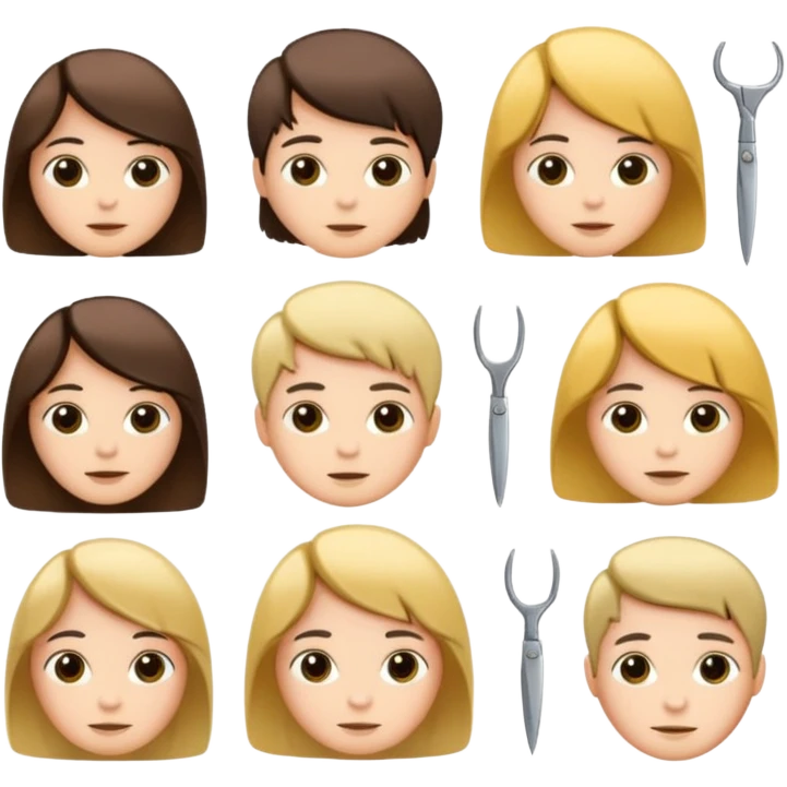 haircuts  emoji