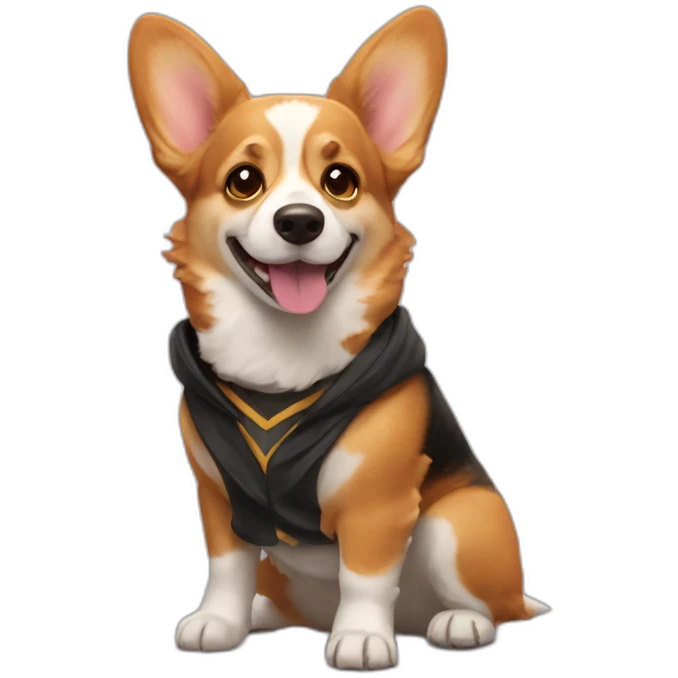 Corgi harry potter emoji