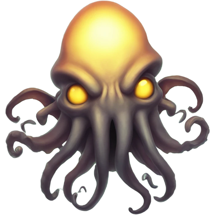 lighting Cthulhu emoji