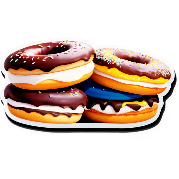 dounts stacked emoji