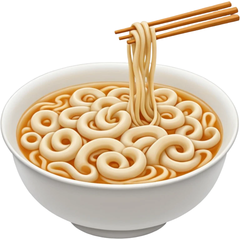 Udon noodles emoji