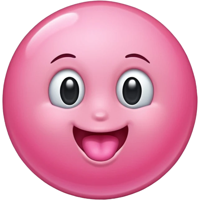 Burbuja de chicle rosado  emoji