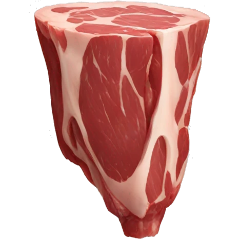 meat piece emoji