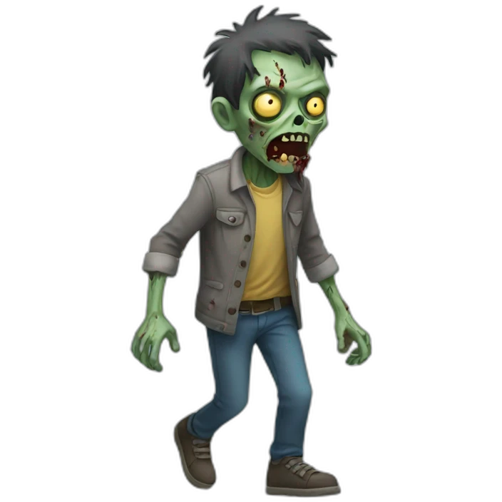 zombie walking emoji