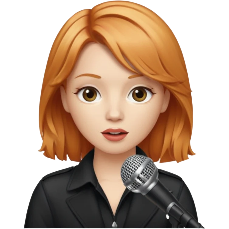 singer strawberry  emoji