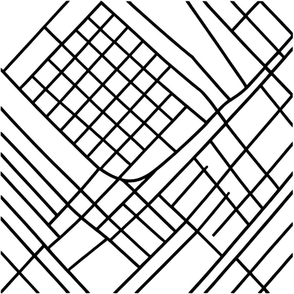 black and white checkered pattern emoji
