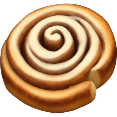 Cinnamon roll emoji