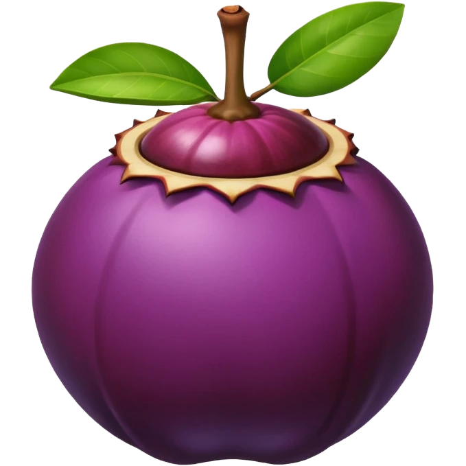 mangosteen emoji