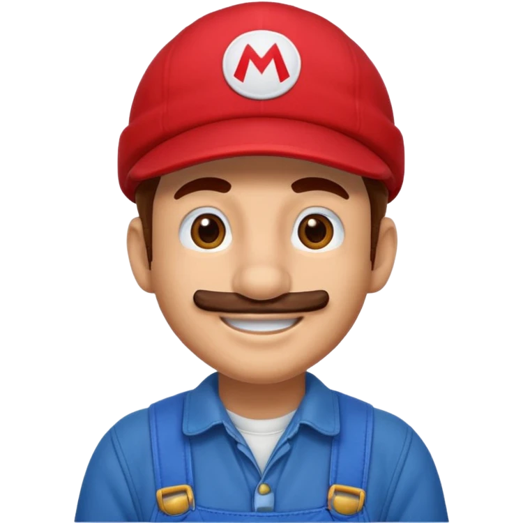 Mario from Super Mario Bros  emoji
