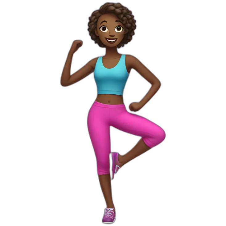 danseuse de zumba emoji