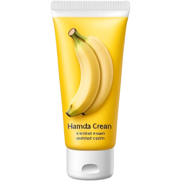 banana hand cream emoji