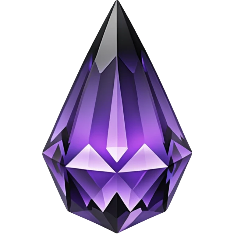 Purplish/black Skyshard crystal emoji
