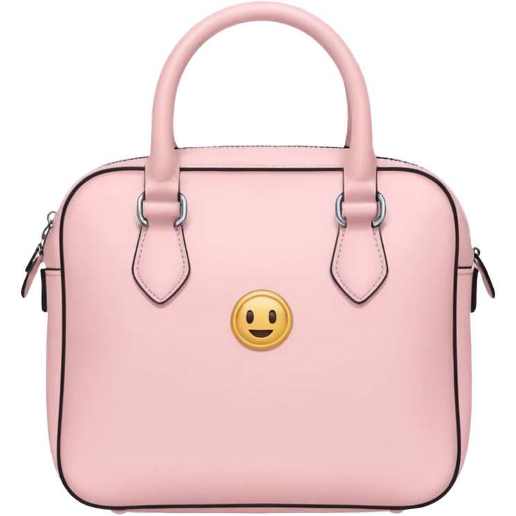 Pink aesthetic bag emoji