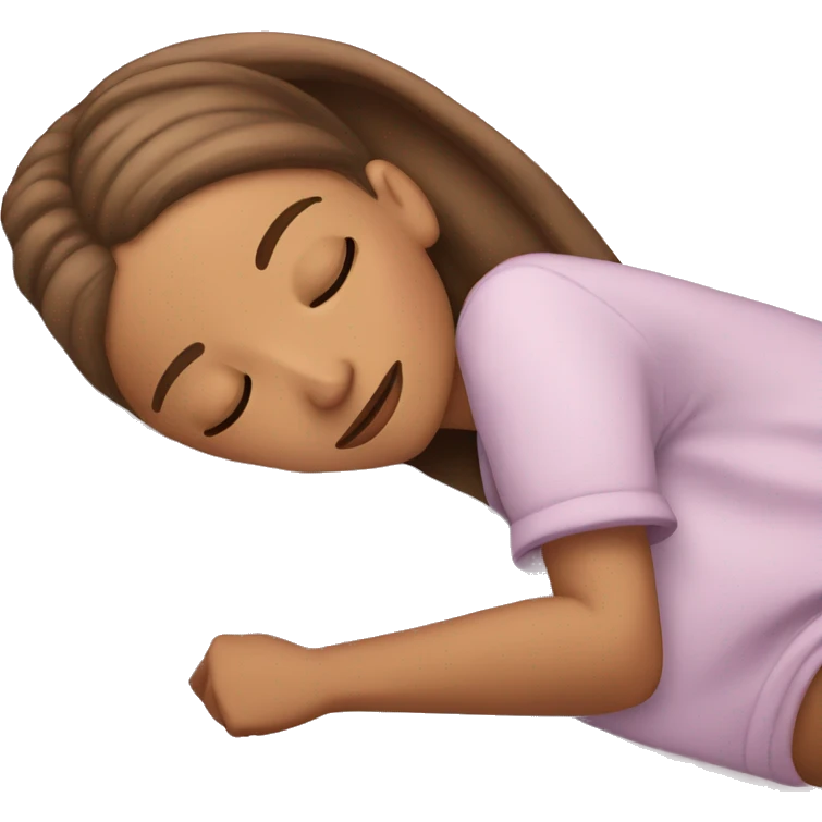 Ariana Grande sleeping emoji