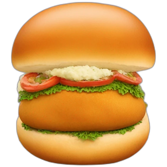 vada pav indian dish emoji